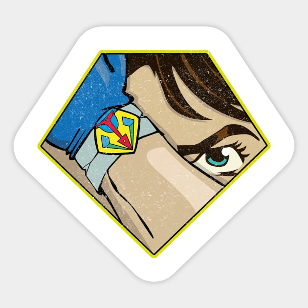 battle of the planets Sticker by BOEC Gear